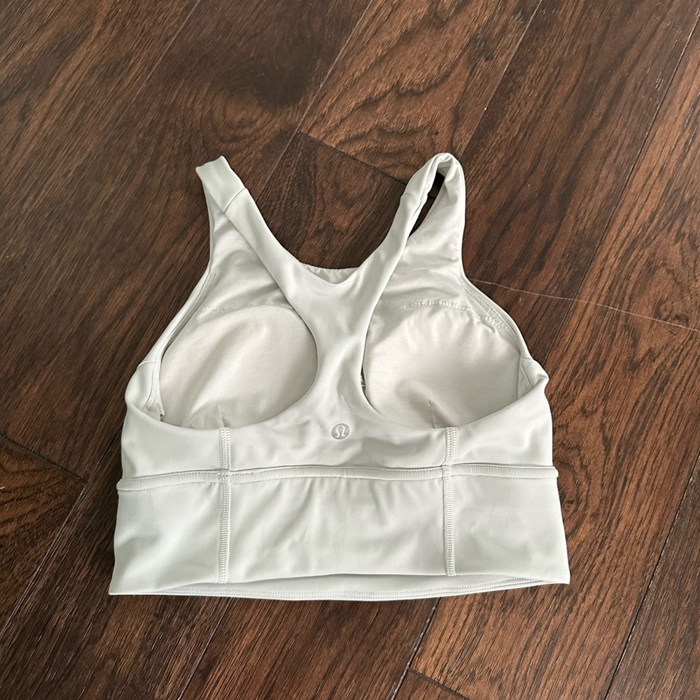 Lululemon - Wunder Train Longline Bra - White - Size 6